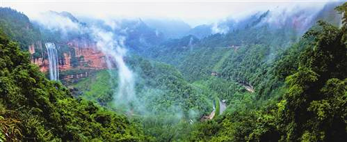 江津四面山打造“一山双核”新模式