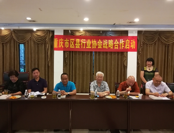 重庆市区县行业协会商会抱团发展启动仪式在长寿区举行