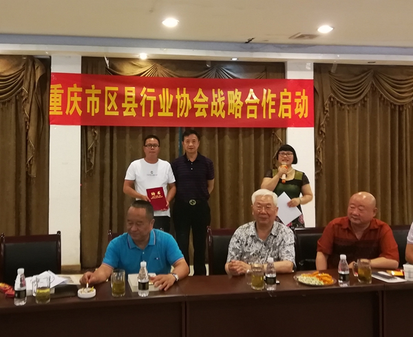 重庆市区县行业协会商会抱团发展启动仪式在长寿区举行