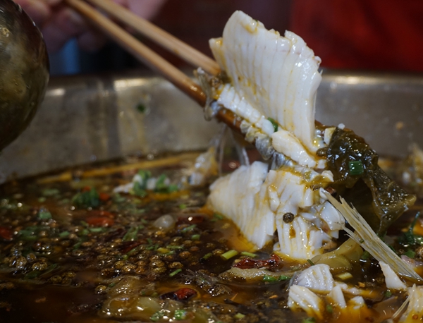 香格尔老火锅泡椒鱼--真正享受家庭餐的快乐