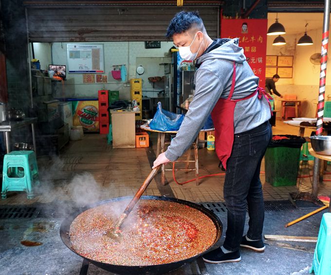 赵记耙牛肉 一家看似平常的小餐馆 却有很多忠实的老顾客