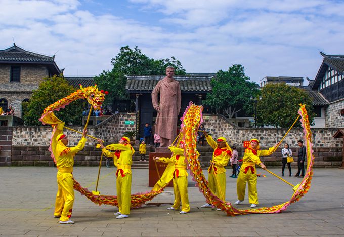 网红重庆 周边古镇游独具特色 潼南双江古镇值得一游